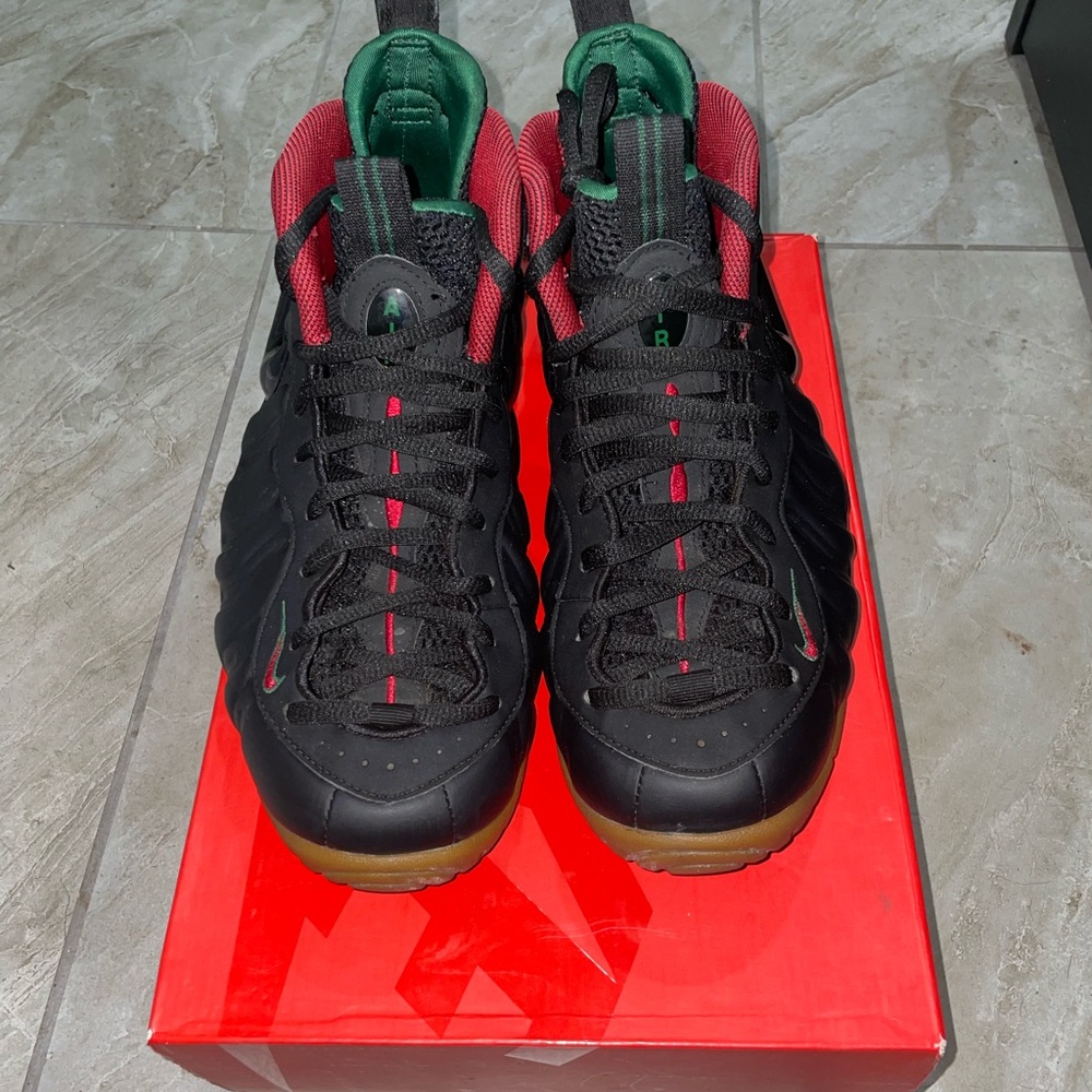 Foamposite black Gucci size 9 Nike Jordan bundle